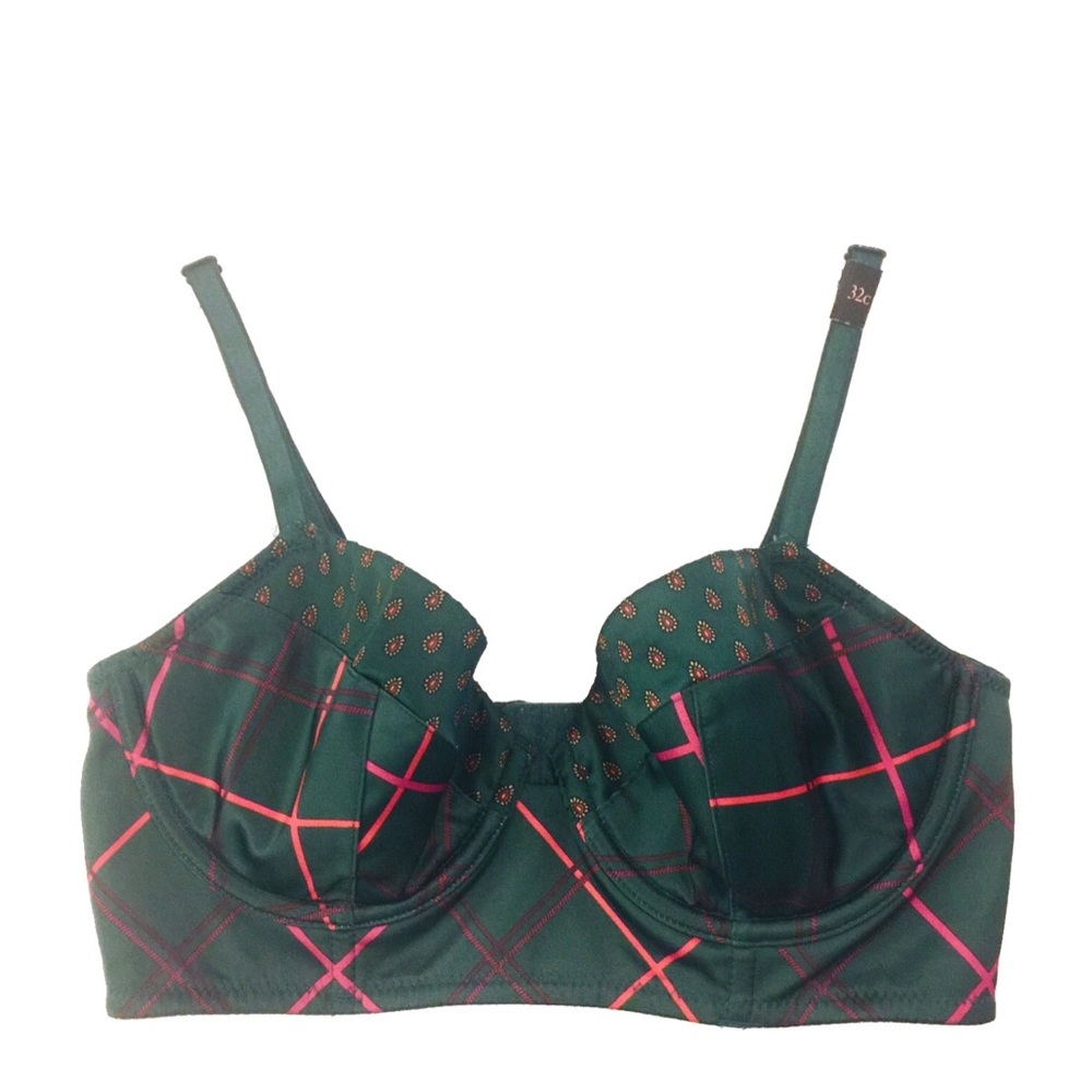 Victoria’s Secret Underwire Long Line Demi Bra-32C